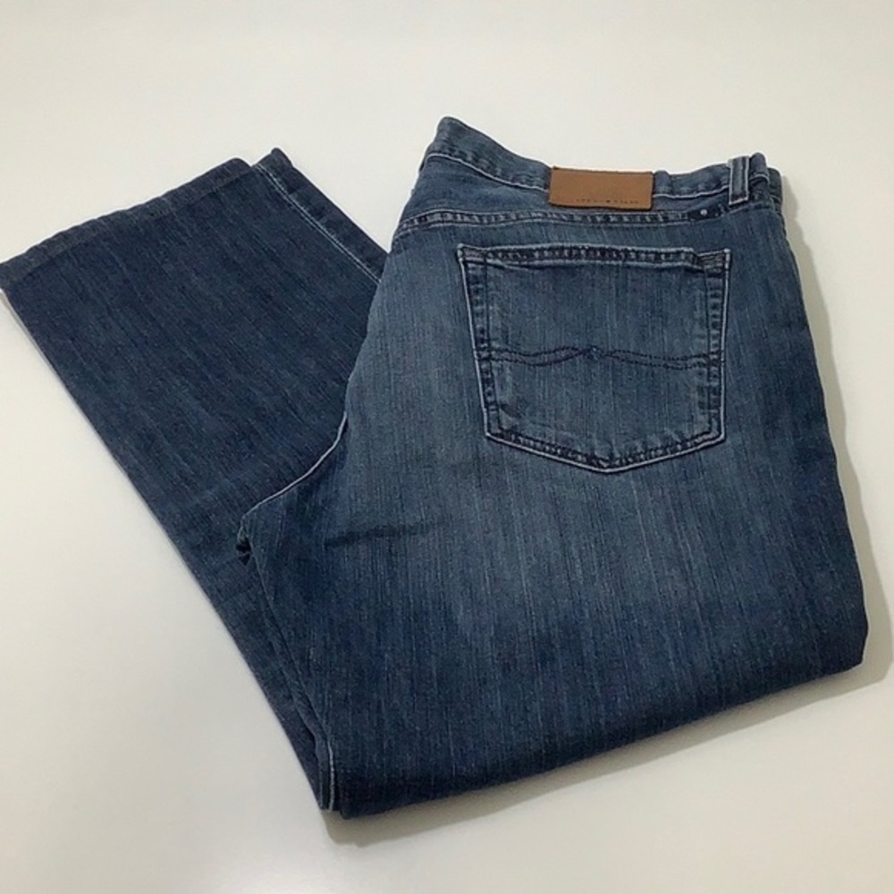 Lucky brand 121 Heritage slim premium Italian denim jean size 38 X 30 EUC - Picture 2 of 16